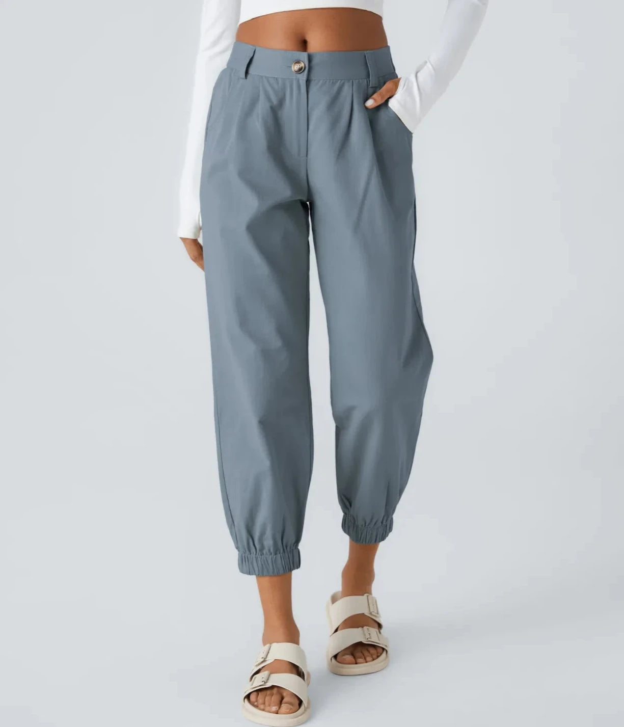 High-Waist Everyday Joggers