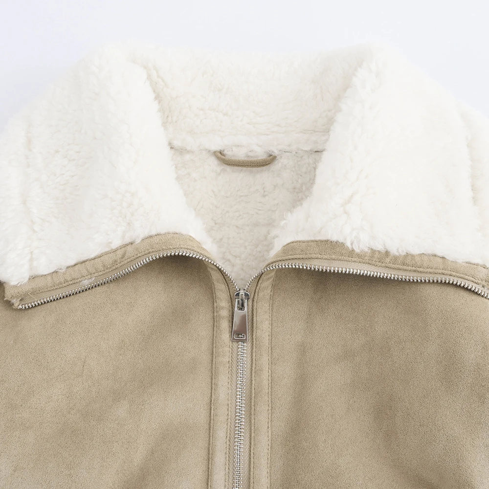 Cozy Sherpa Bomber Jacket